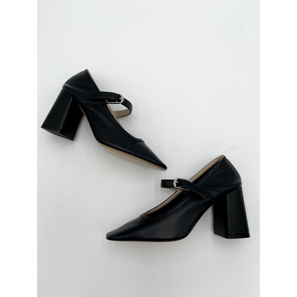 NEW Le Monde Beryl Leather Mary Jane pumps shoes size 37 - Picture 9 of 12